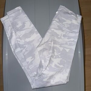 lululemon athletica White Camo Leggings